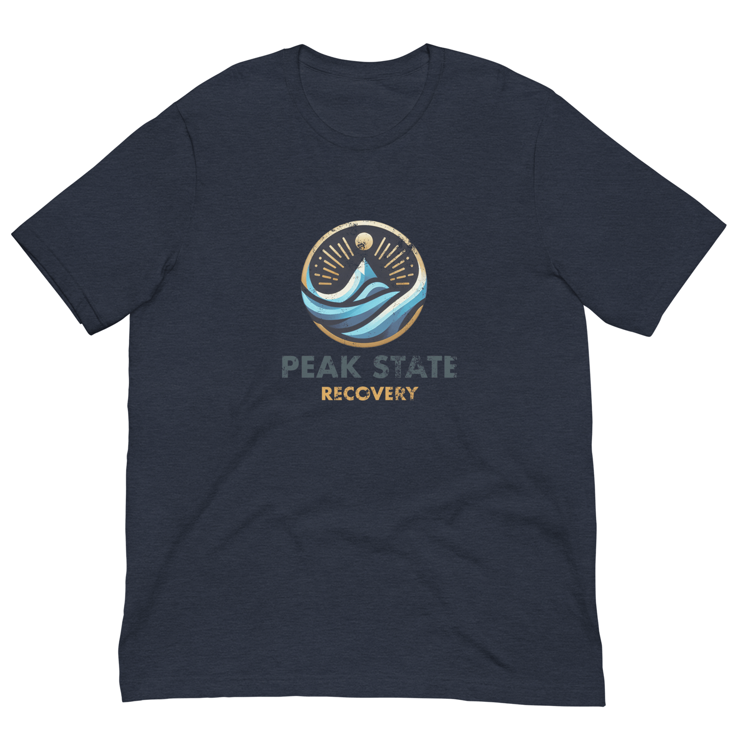 Unisex Peak State Recovery Logo t-shirt - The Shop at Peak State Recovery