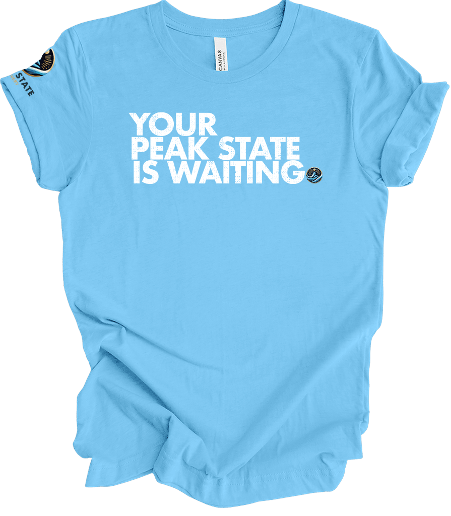 Your Peak State is Waiting Unisex t-shirt - The Shop at Peak State Recovery
