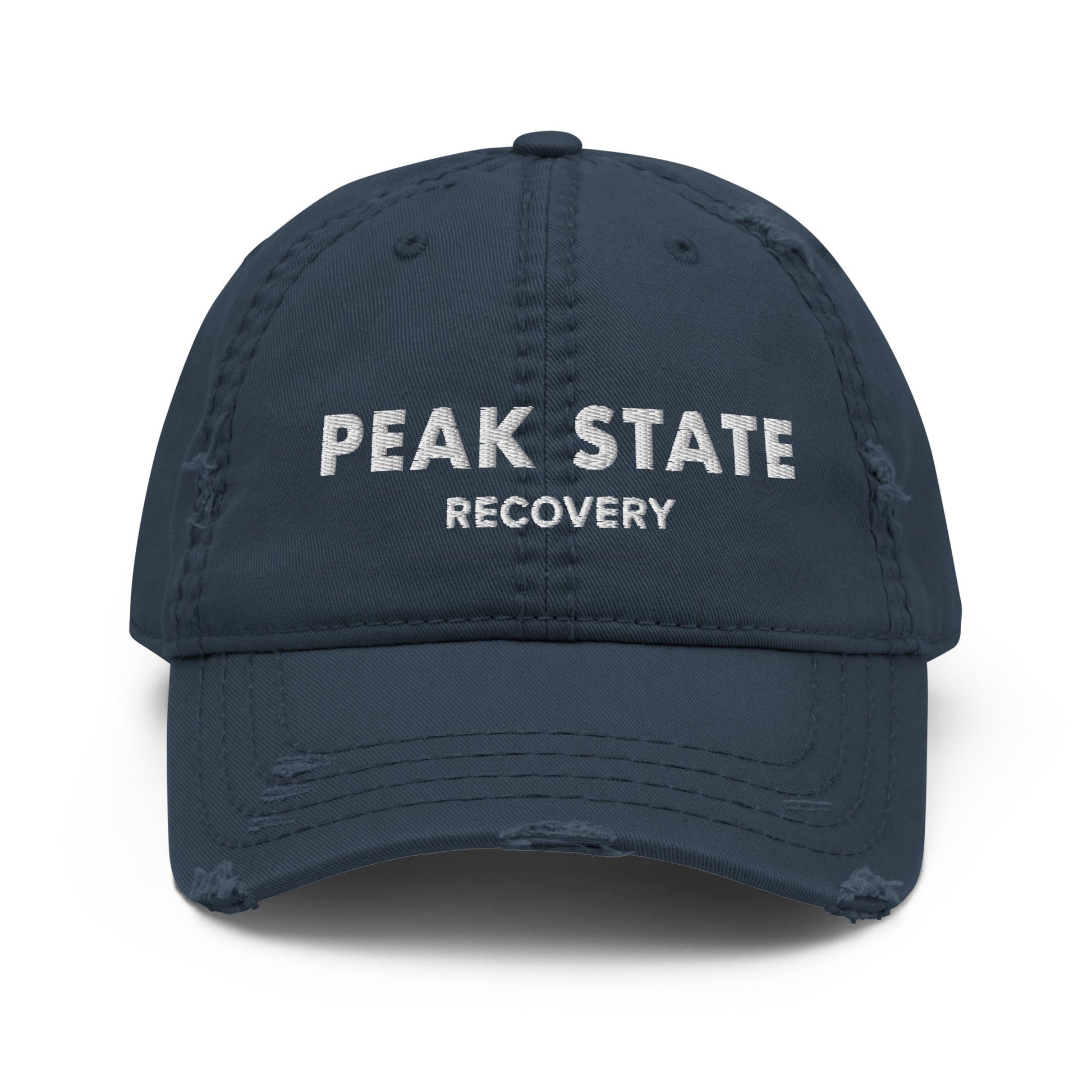 Distressed Dad Hat - The Shop at Peak State Recovery
