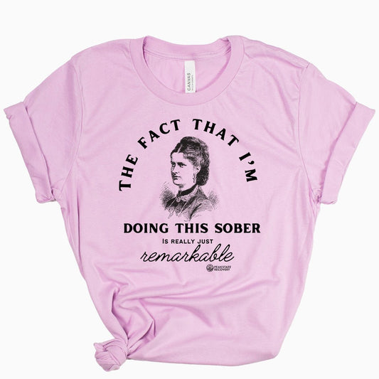 Doing This Sober Unisex t-shirt - The Shop at Peak State Recovery