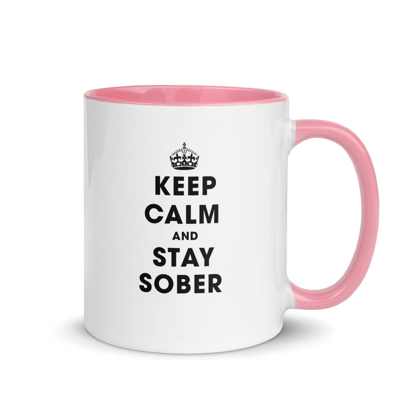 Keep Calm | Mug with Color Inside - The Shop at Peak State Recovery