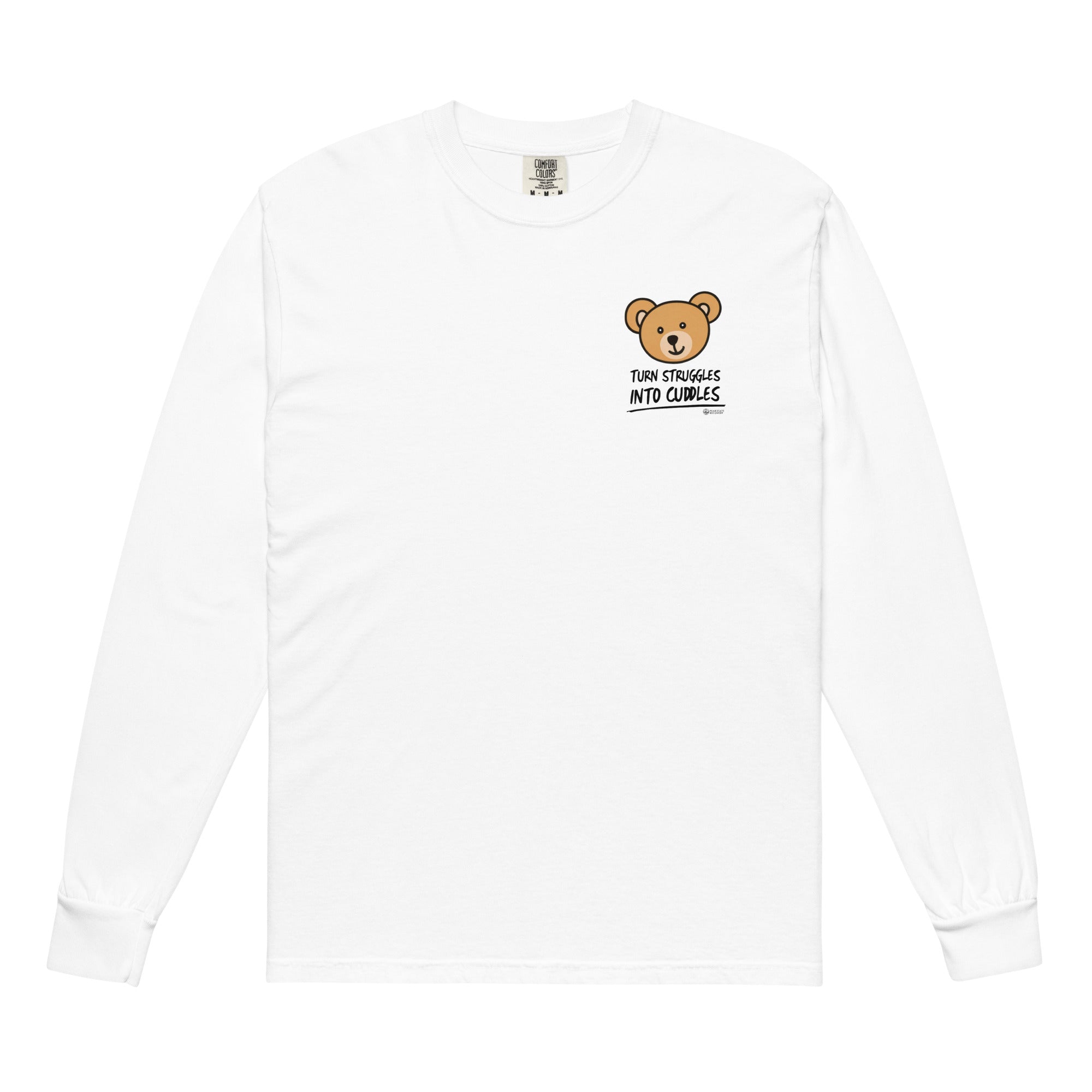 Cuddles Garment-dyed heavyweight long-sleeve shirt – The Shop at