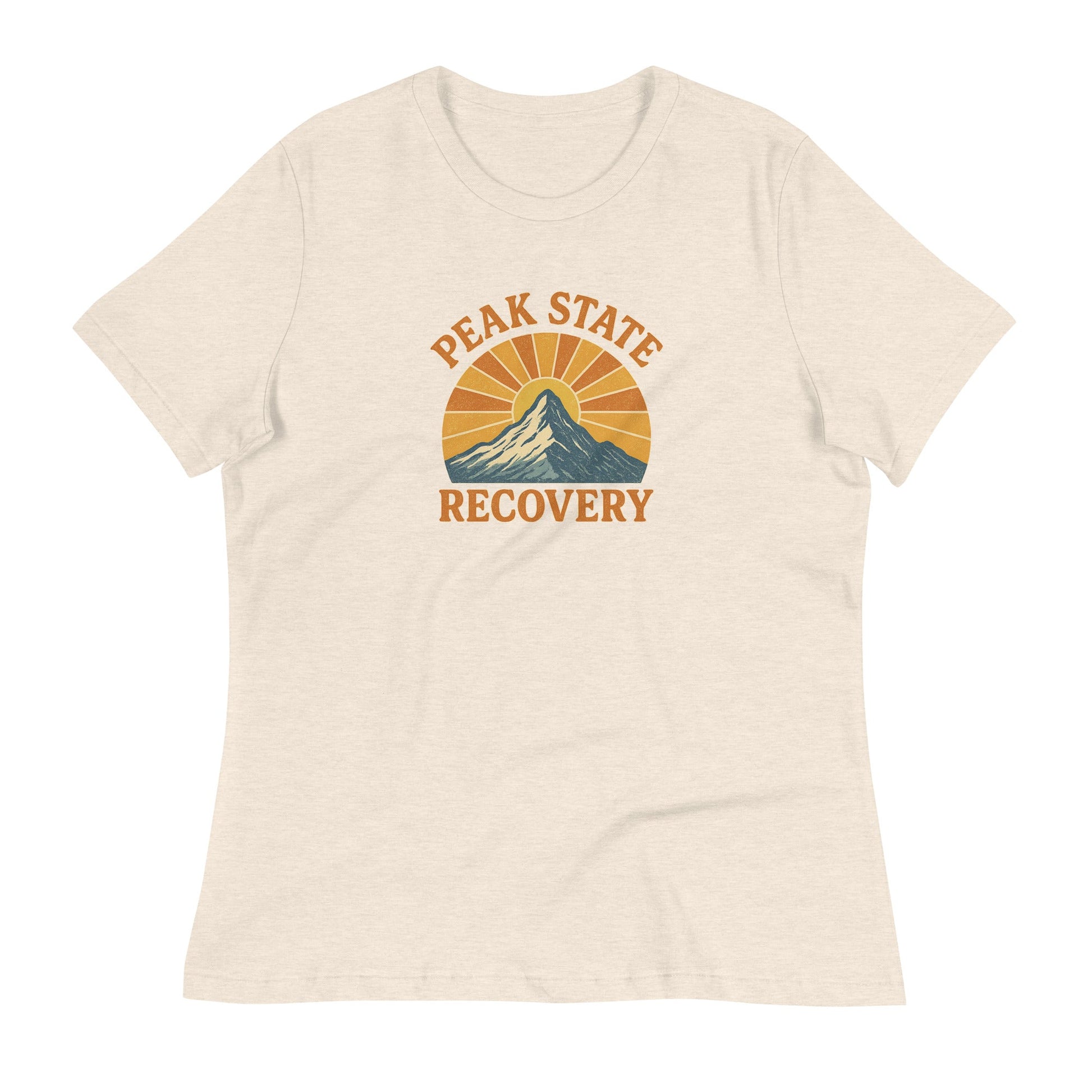 Vintage Peak State Women's Relaxed T-Shirt - The Shop at Peak State Recovery